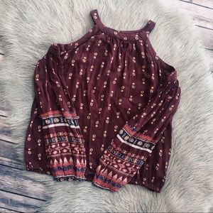 Hollister ~ Cold Shoulder Top
